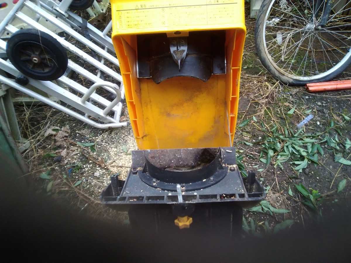 ガーデニングシュレッダー動作確認済み引き取り出来る方の入札に限定！_7