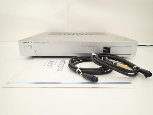 Kenwood L-08C プリ/コントロール アンプ 取扱説明書・ケーブル付き ケンウッド ∽ 5FE01-1