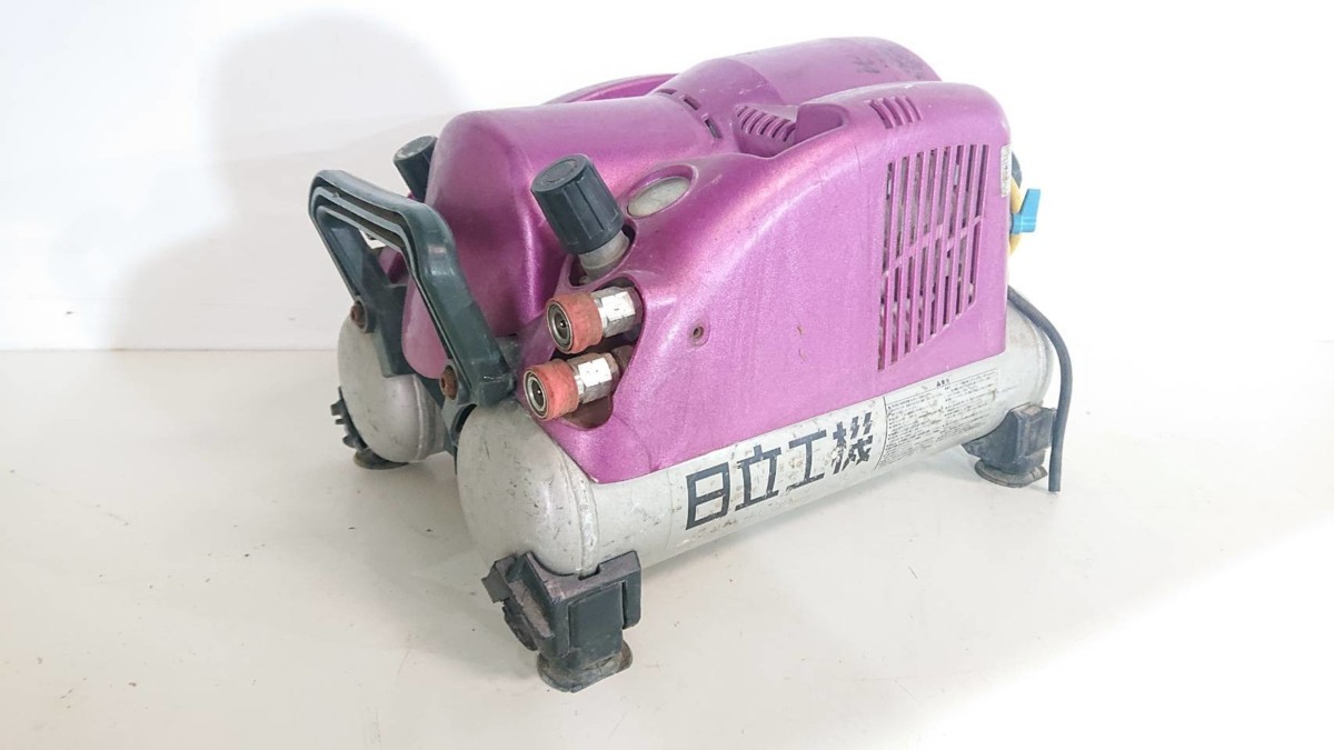 ジャンク品 日立工機 高圧エアコンプレッサ 日立 EC1445H EC1445H3 