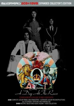 QUEEN / A DAY AT THE RACES =EXPANDED COLLECTOR'S EDITION= 新品プレス盤【2CD+1DVD】輸入