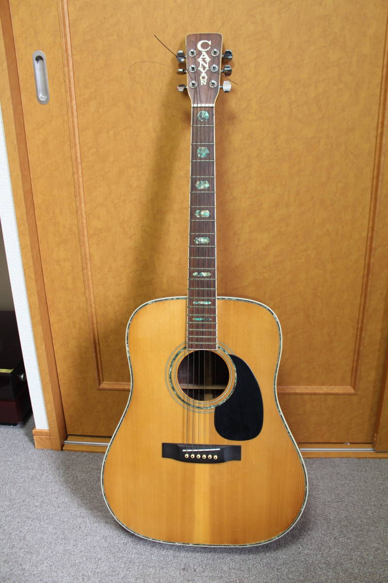 CANYON W-40 ビンテージ アコースティックギター 【K2009007】 CANYON