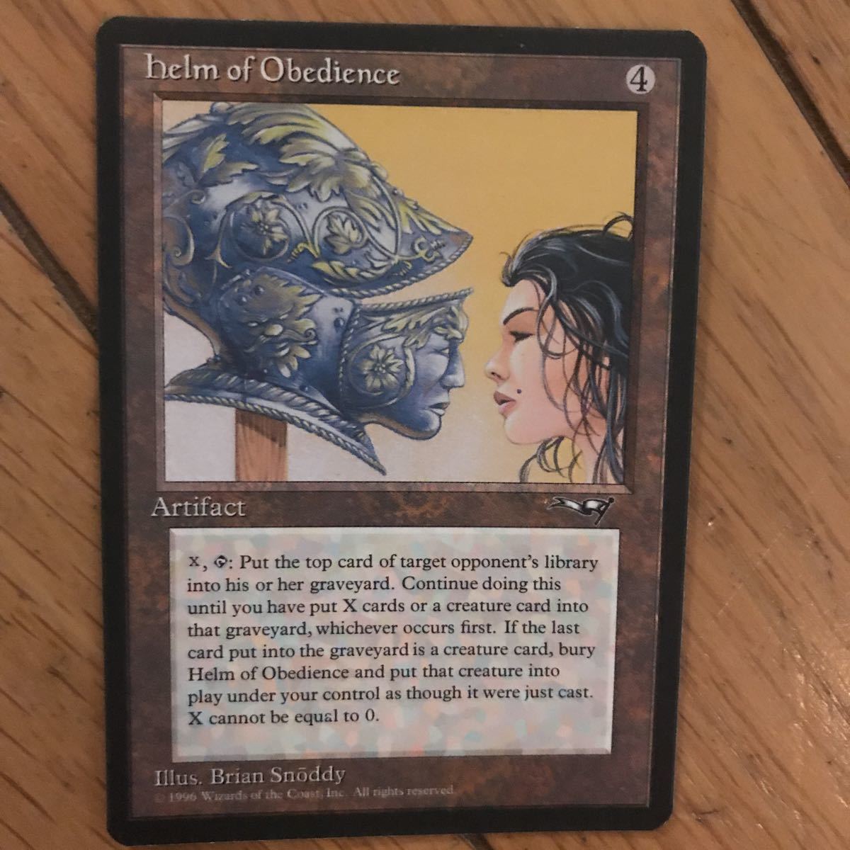 mtg TMP 不毛の大地/Wasteland 英2枚セット