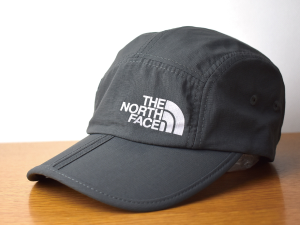 ★未使用品★THE NORTH FACE ノースフェイス アウトドア キャップ 帽子 落ち着きのあるチャコールグレー USモデル 今では入手困難 D42