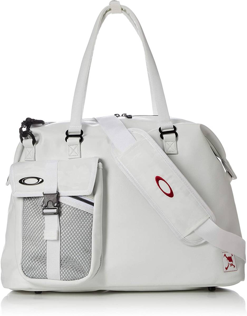 OAKLEY(オークリー) SKULL BOSTON BAG 14.0 ボストンバッグ FOS900202(WHITE/RED)