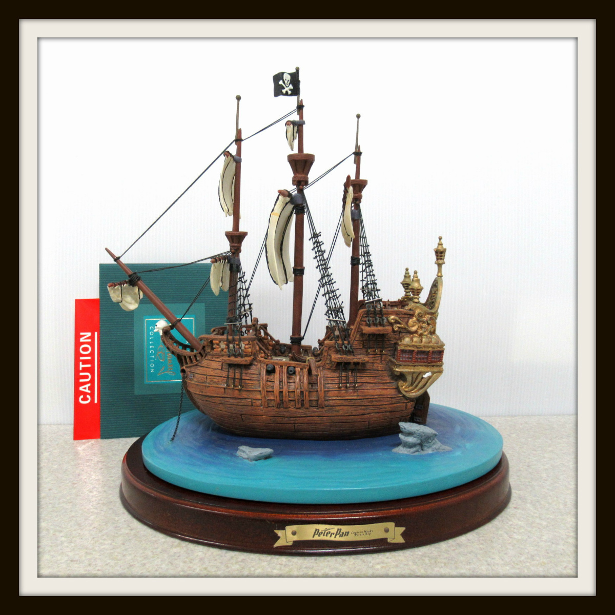 限定生産品 Wdcc ピーターパン キャプテン フックの海賊船 ジョリーロジャー号 The Jolly Roger ディズニー 売買されたオークション情報 Yahooの商品情報をアーカイブ公開 オークファン Aucfan Com