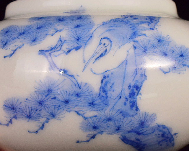 瀬戸染付工芸館｜名品ギャラリー 文27394 共箱 館蔵品データベース