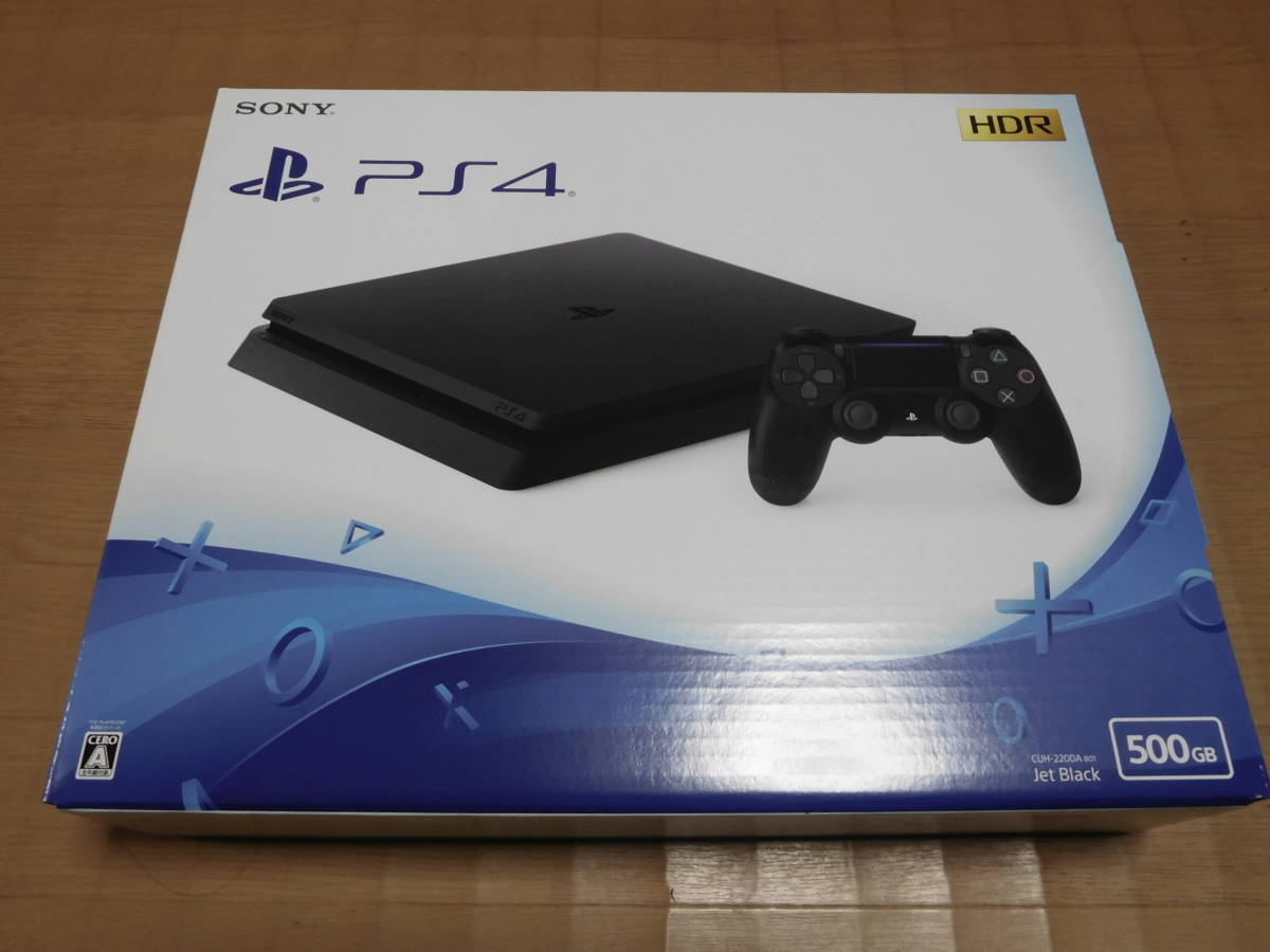 グッズ公式激安通販 新品未開封 SONY PlayStation4 ジェット・ブラック 