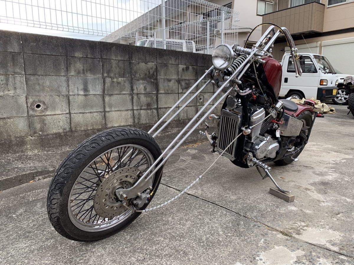 人気定番，大人気HONDA ホンダスティード400 チョッパー ガーターフォーク 車検付き(251cc-400cc)｜売買されたオークション情報、yahooの商品情報をアーカイブ公開 - オークファン 251cc-400cc