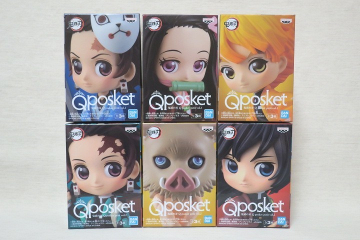 赤字超特価，安い 鬼滅の刃 Q posket petit vol.1&2 各全3種 計6種 竈門炭治郎 竈門禰豆子 我妻善逸 嘴平伊之助 冨岡義勇 フィギュア 在庫ラスト(その他)｜売買されたオークション情報、yahooの商品情報をアーカイ その他