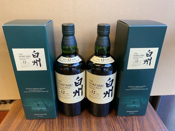 未開封 サントリー 白州 12年 700ml 43% シングルモルトウイスキー