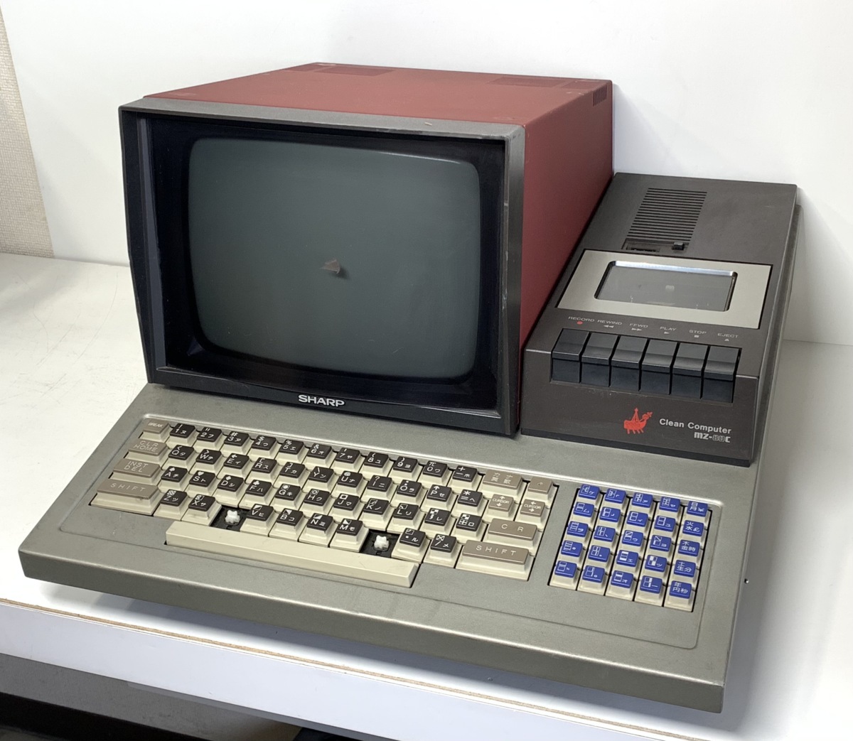 ジャンク】SHARP シャープ MZ-80C◇COSMOS CP/M CARD◇データ