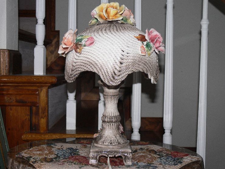 陶器 イタリア製 イタリア カポディモンテ アンティーク CAPODIMONTE