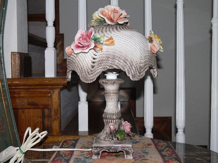 陶器 イタリア製 イタリア カポディモンテ アンティーク CAPODIMONTE