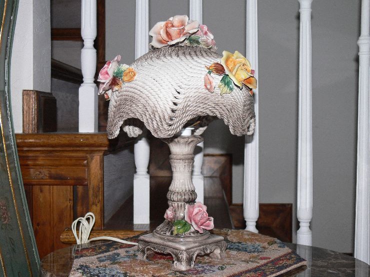 陶器 イタリア製 イタリア カポディモンテ アンティーク CAPODIMONTE