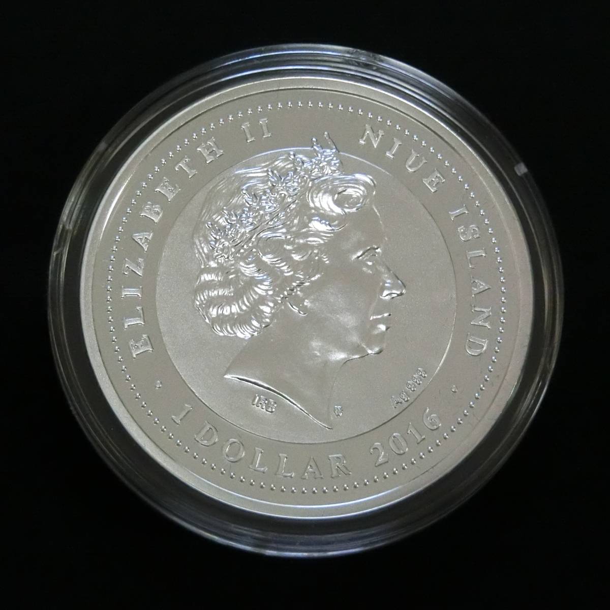 【送料無料】ニウエ 2016年 コビトカバ 絶滅危惧種シリーズ カラー版 1ドル 銀貨 コイン プルーフ硬貨 未使用 未開封 証明書_5