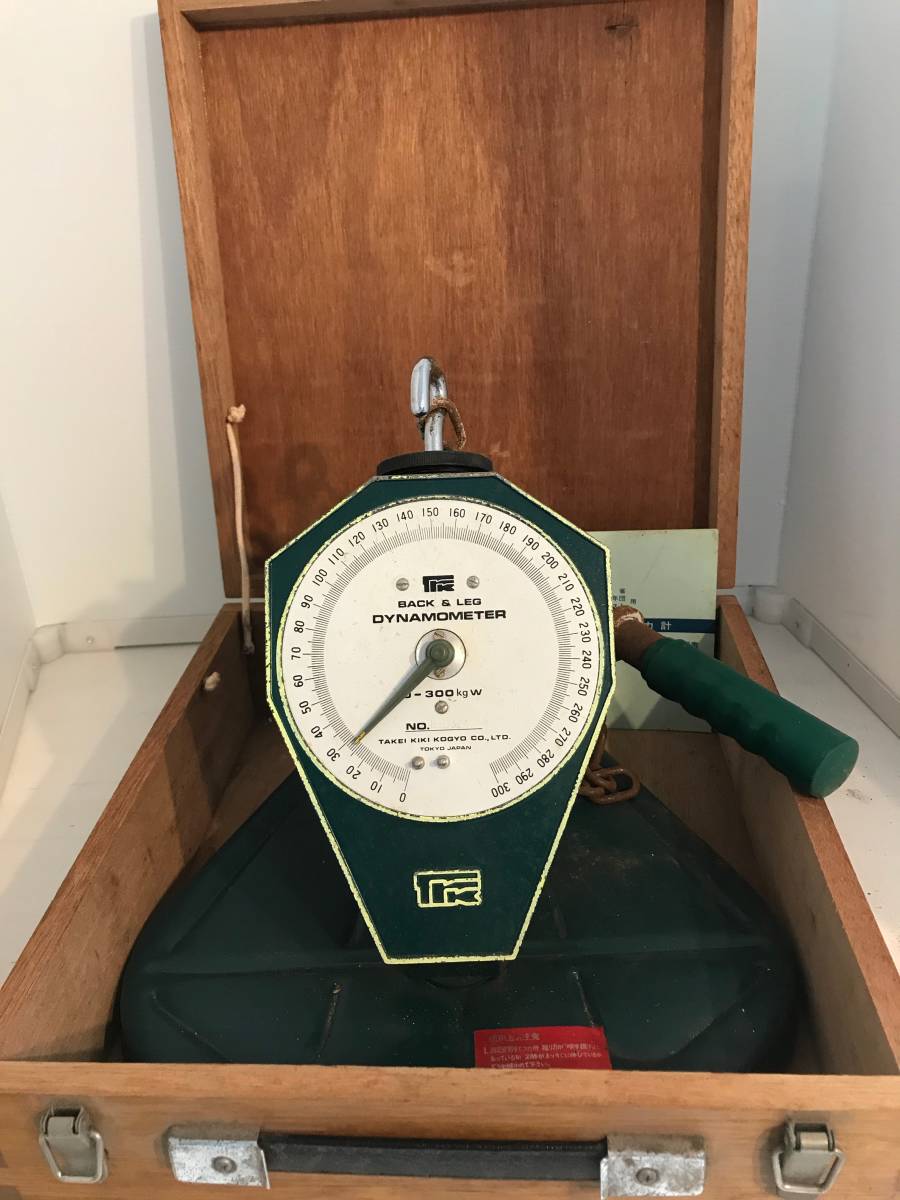 背筋力計 300kg スポーツテスト用 竹井機器 【公式通販】
