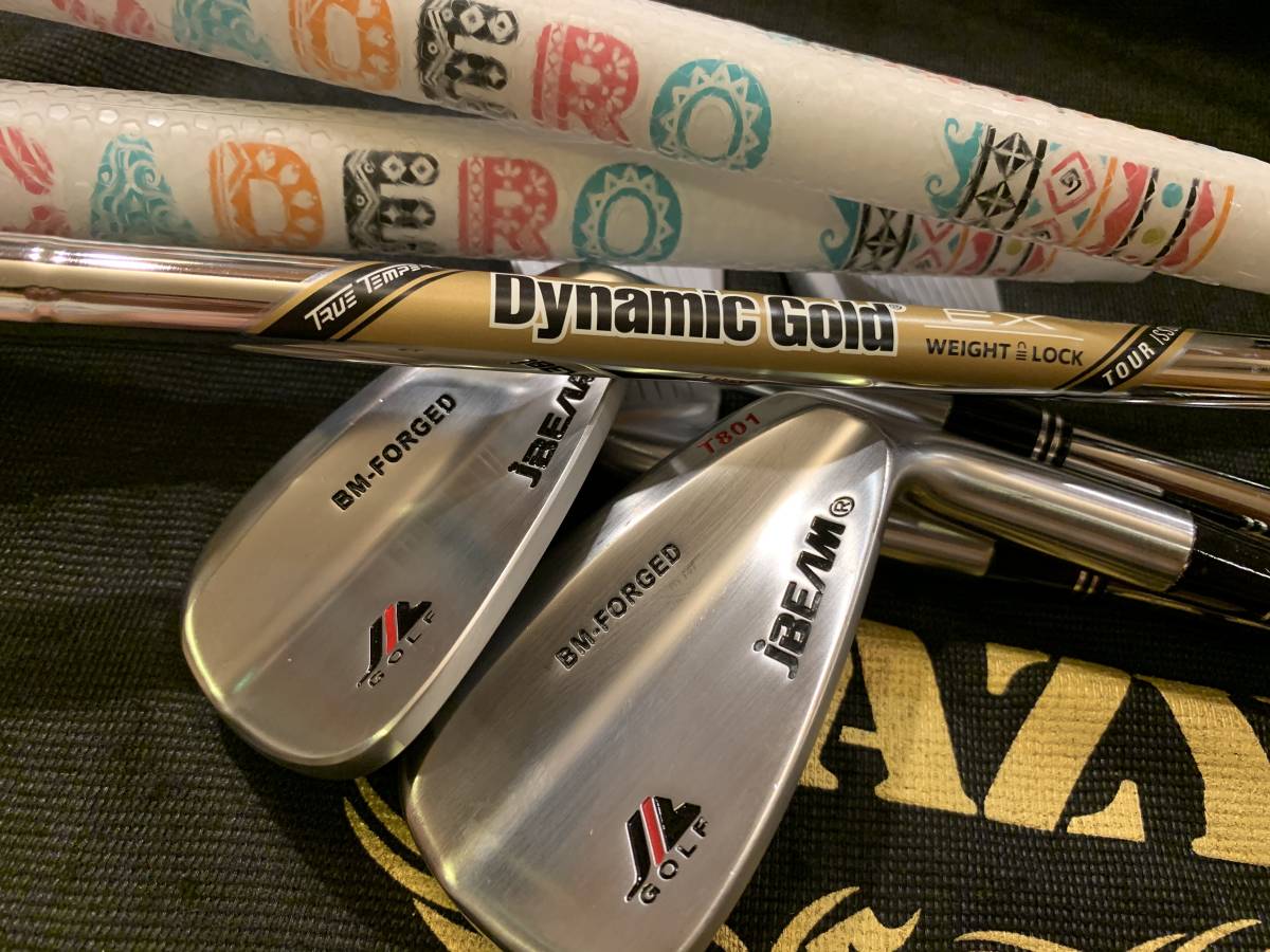 最新作，セール ピュアリング済 jBEAM BM FORGED T801 アイアン 4 P 7本 Dynamic Gold EX TOUR ISSUE フレックス S200 Jビーム スパイン調整済(その他)｜売買されたオークション情報、yahooの商品情報をアーカイブ公開 - オー 男性右きき用
