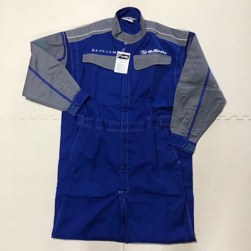 2 SUBARU スバル スバリスト 非売品 作業服 つなぎ オールインワン M 青×グレー 新品!! スバル SUBARU 非売品 2026年最新Yahoo!オークション -スバル 服の中古品・新品・未