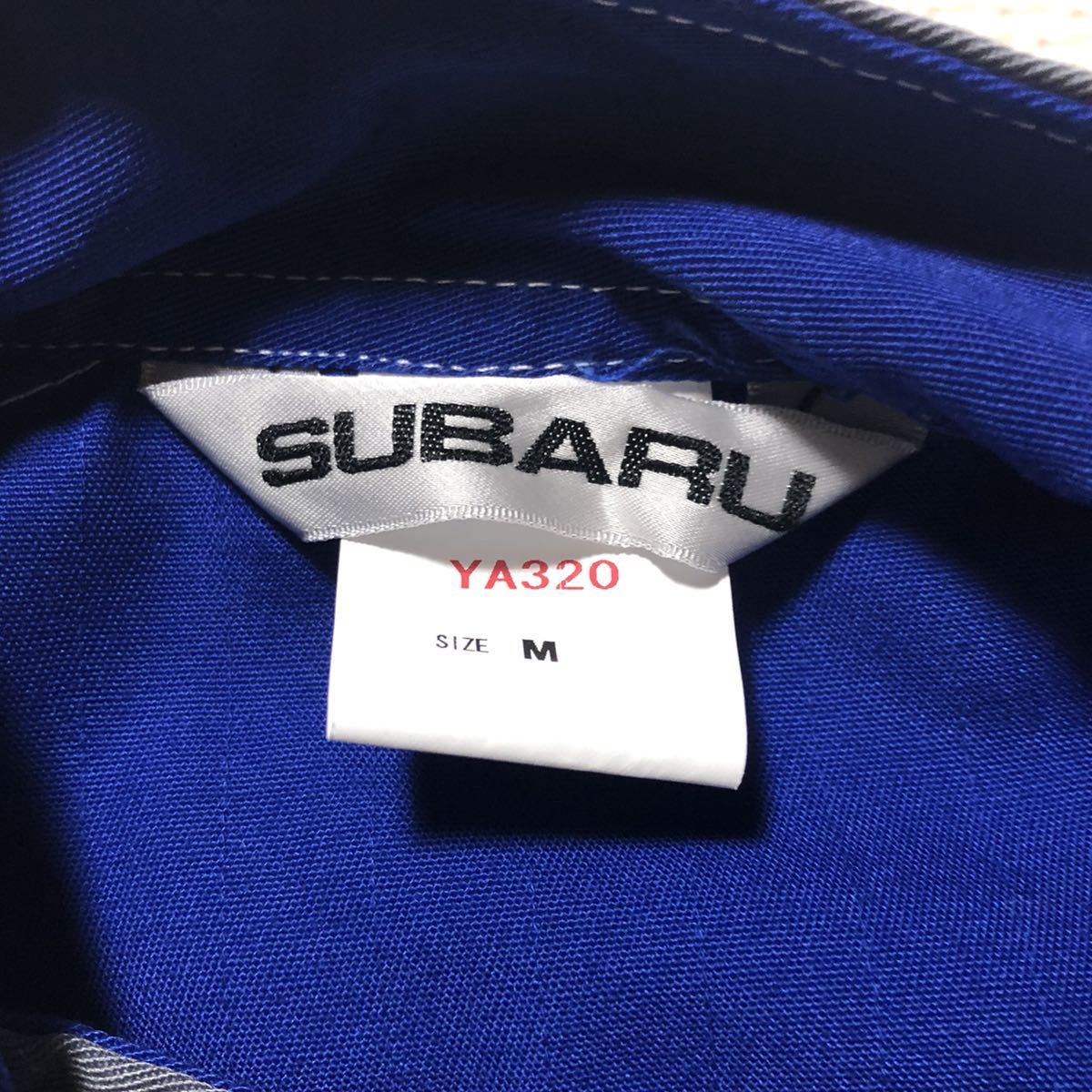 2 SUBARU スバル スバリスト 非売品 作業服 つなぎ オールインワン M 青×グレー 新品!! スバル SUBARU 非売品 2026年最新Yahoo!オークション -スバル 服の中古品・新品・未