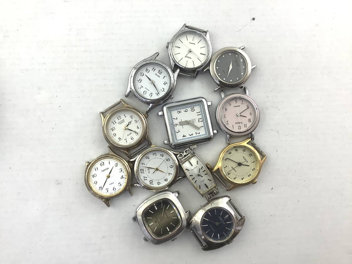 【ジャンク】カシオ　セイコー　シチズン　アルバ　5個セットまとめ売り SEIKO ALBA 腕時計 - アルバ ジャンク CITIZEN CASIO セイコー 2026年