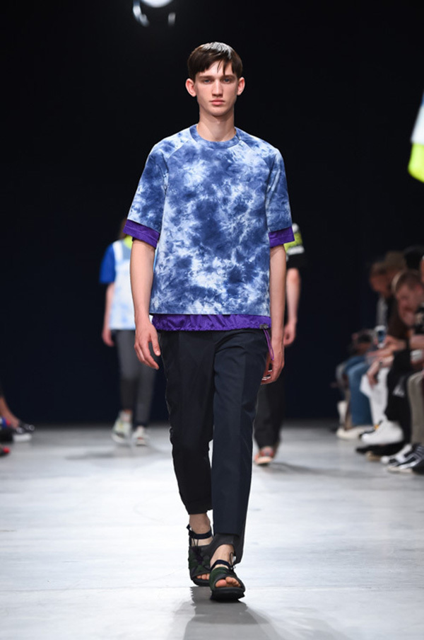 ランウェイ着！定価￥41,800 美品 カラー Kolor「Nylon Canvas Dayed 