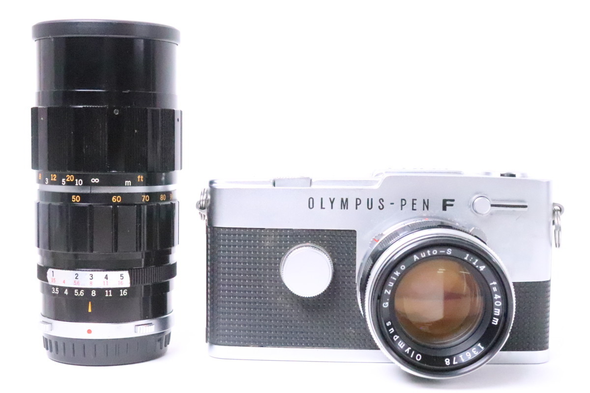 OLYMPUS PEN フィルムカメラ 40mmレンズ OLYMPUS オリンパス ペン PEN-FT フィルムカメラ G.Zuiko Auto-S 1:1.4