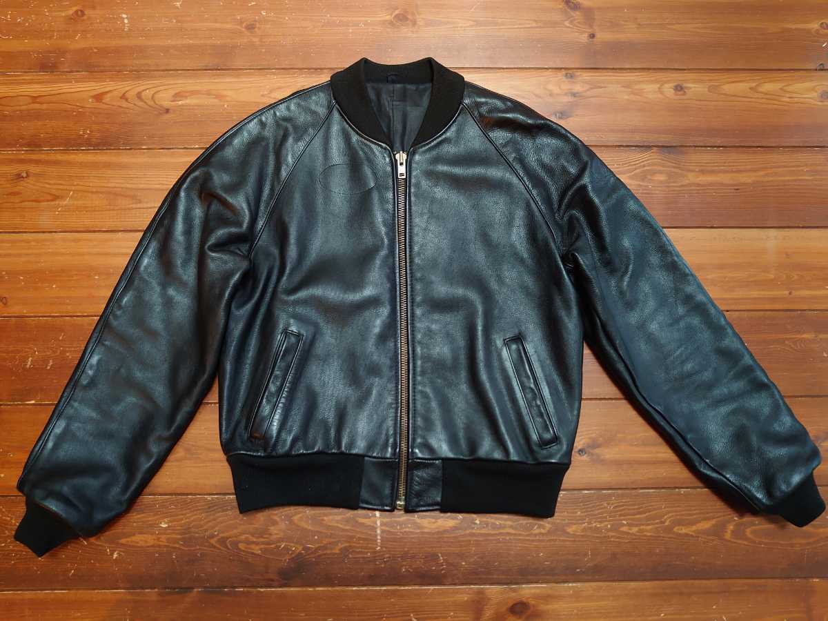 Vanson　レザージャケット ブラック　スタジャン バンソン