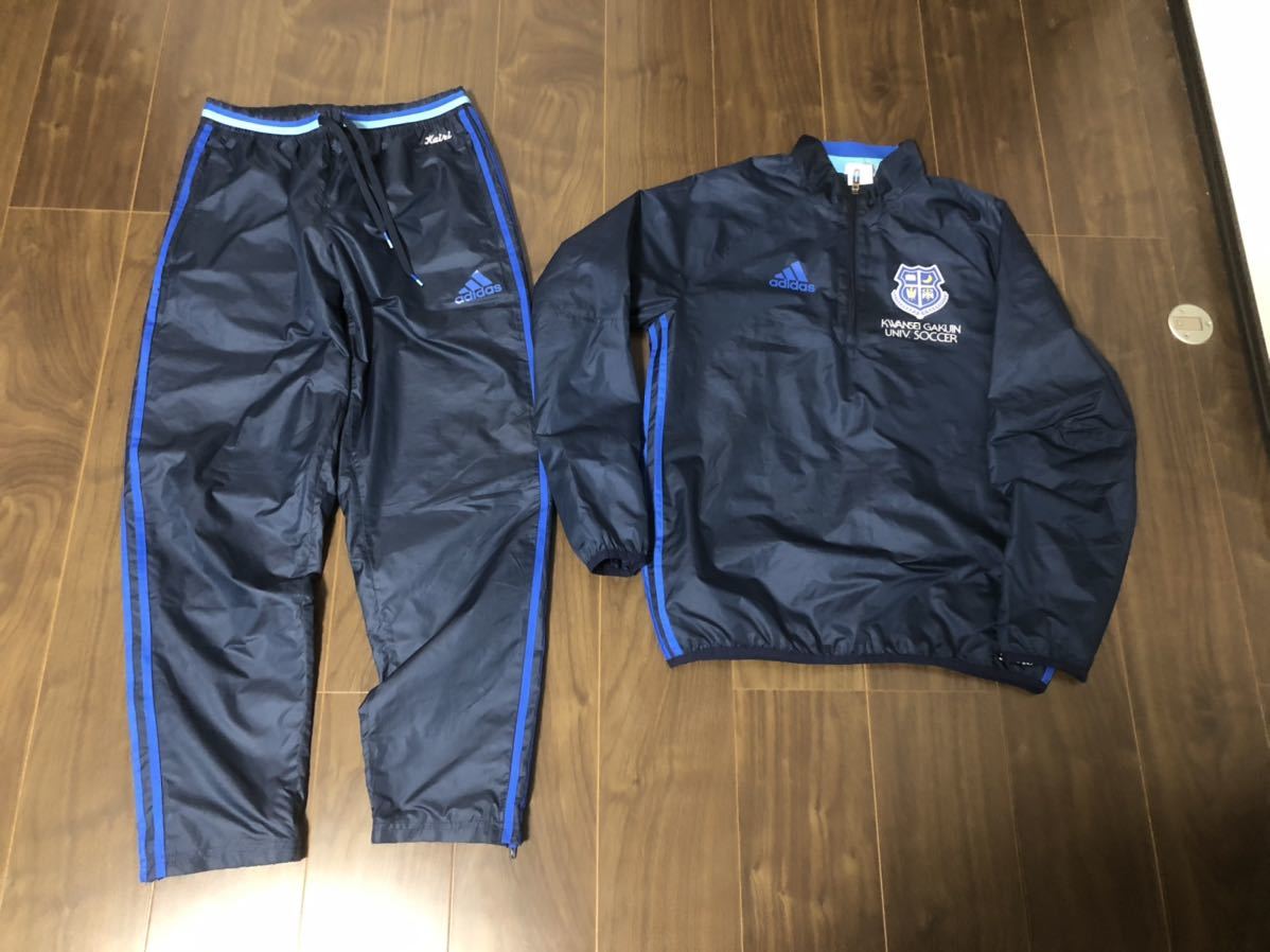【激安大特価，激安大特価，HOT】 関西学院大学サッカー部支給品ウインドブレーカー上下セットLサイズ高校大学選抜サッカーフットサルアディダスadidascondivo16(上下セット)｜売買されたオークション情報、yahooの商品情報を ジャージ