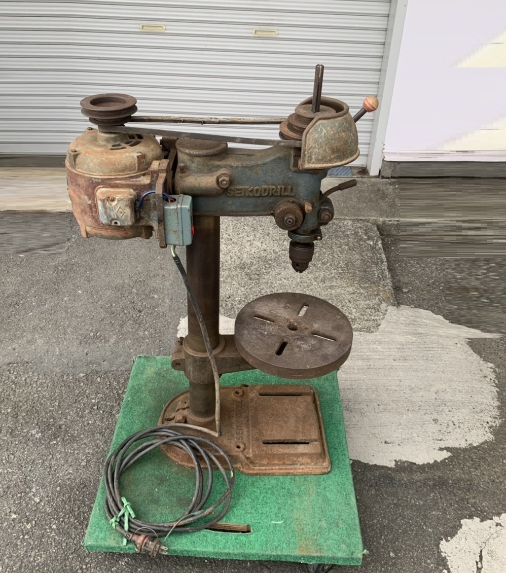超激得，豊富な YD53dd SEIKOUSHA 精巧舎 精密卓上ボール盤 SKD13 100V み DRILL レトロ 引き取り歓迎 静岡県富士市(ボール盤)｜売買されたオークション情報、yahooの商品情報をアーカイブ公開 - オークファン ボール盤