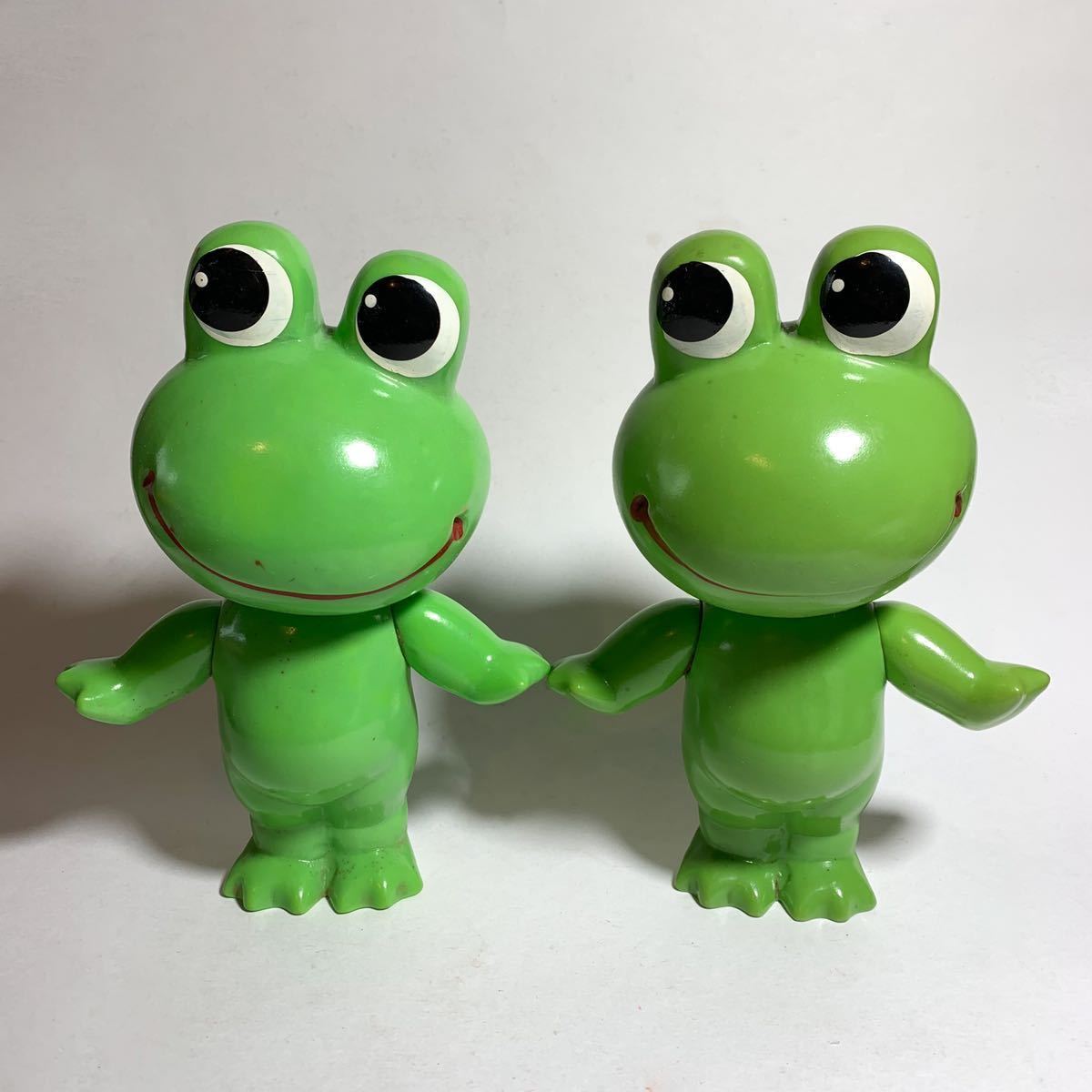 コルゲンコーワ ケロちゃん 昭和レトロ ソフビ ソフビ人形 : コルゲン 