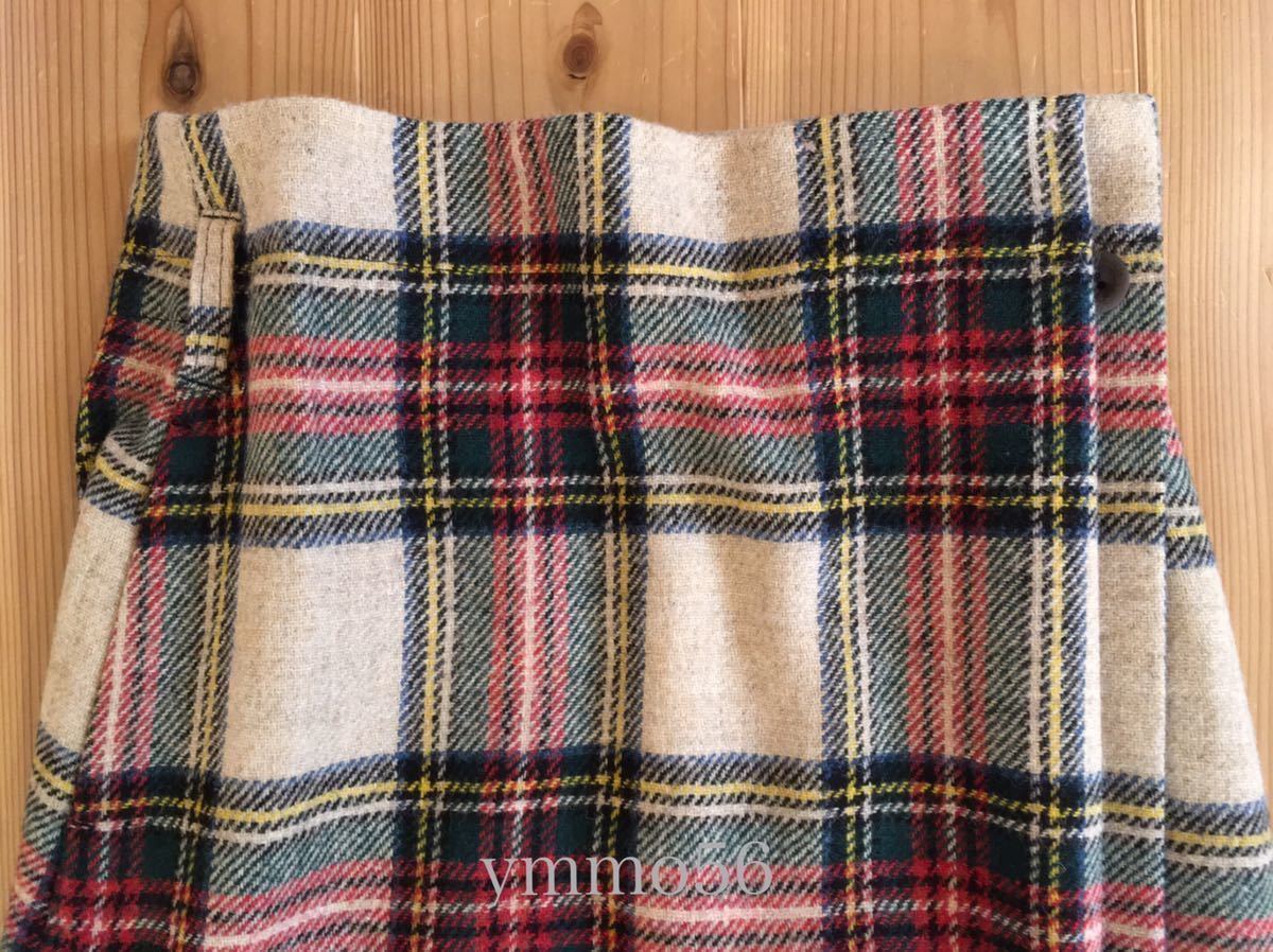 新品同様 MARGARET HOWELL マーガレットハウエル MHL. タータン  