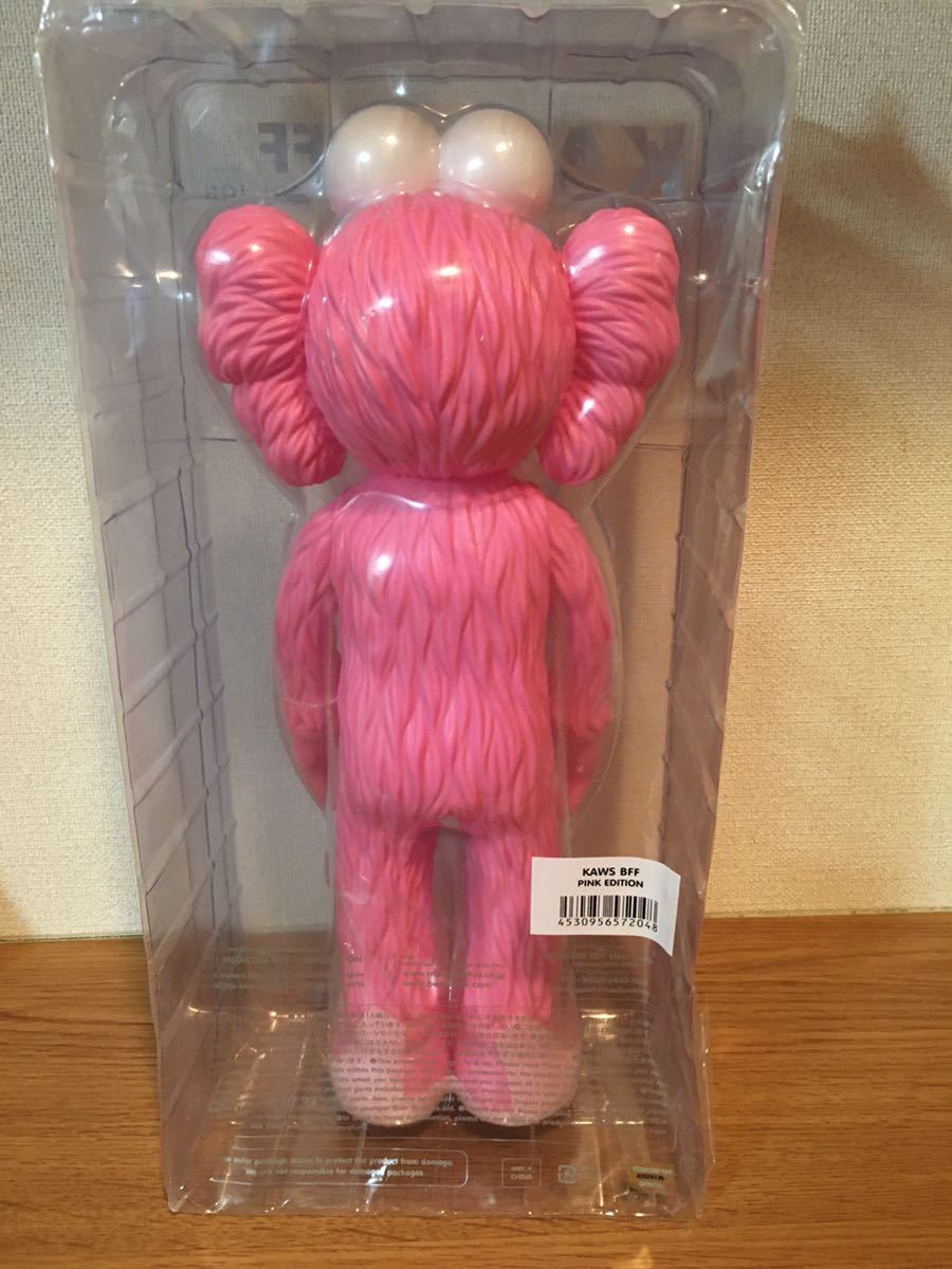 MEDICOM TOY メディコムトイ ×KAWS BFF OPEN EDITION PINK フィギュア  