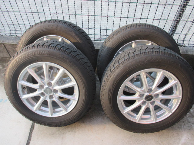 バリ溝！195/65R15 プリウス ブリヂストンブリザックVRX 