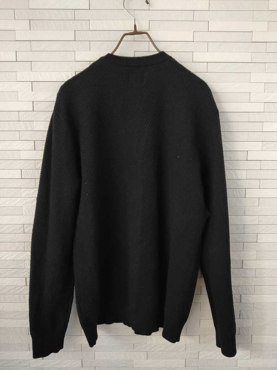 H M メンズ 丸首長袖ワッフルニットカットソー 黒 M セーター 売買されたオークション情報 Yahooの商品情報をアーカイブ公開 オークファン Aucfan Com