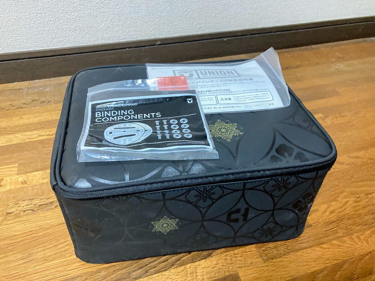 UNION ビンディング CONTROL JOINTブラック 19-20モデル 19-20