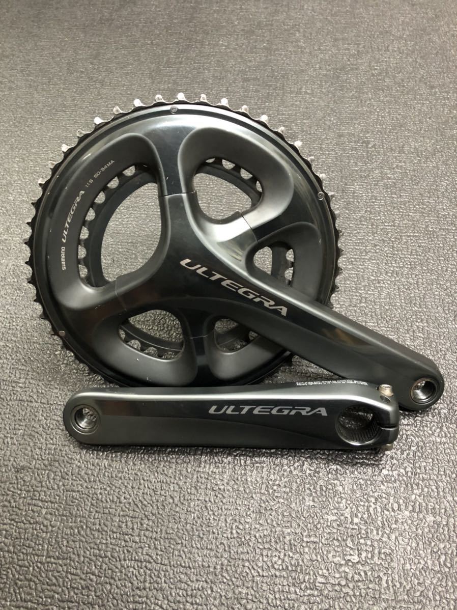 定番人気，送料無料 シマノ FC-6800 ULTEGRA 34/50 175mm(クランク)｜売買されたオークション情報、yahooの商品情報をアーカイブ公開 - オークファン クランク