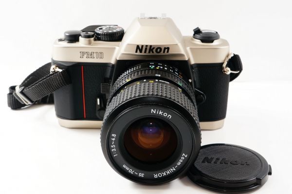 Nikon FM10 35-70mm with f⁄3.5-4.8 & ニコン Camera SLR Lens