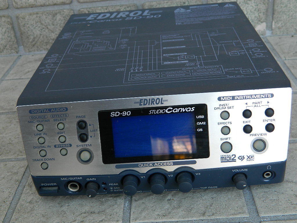 中古 ＊ Roland EDIROL SD-90 (ジャンク扱い） EDIROL SD-90