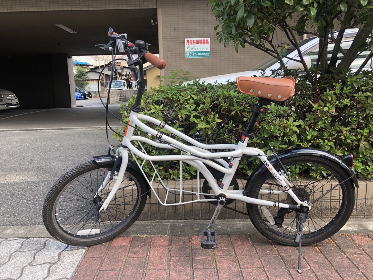 20インチ 収納付き 6段変速 街乗り自転車 20インチ 折りたたみ自転車 6段