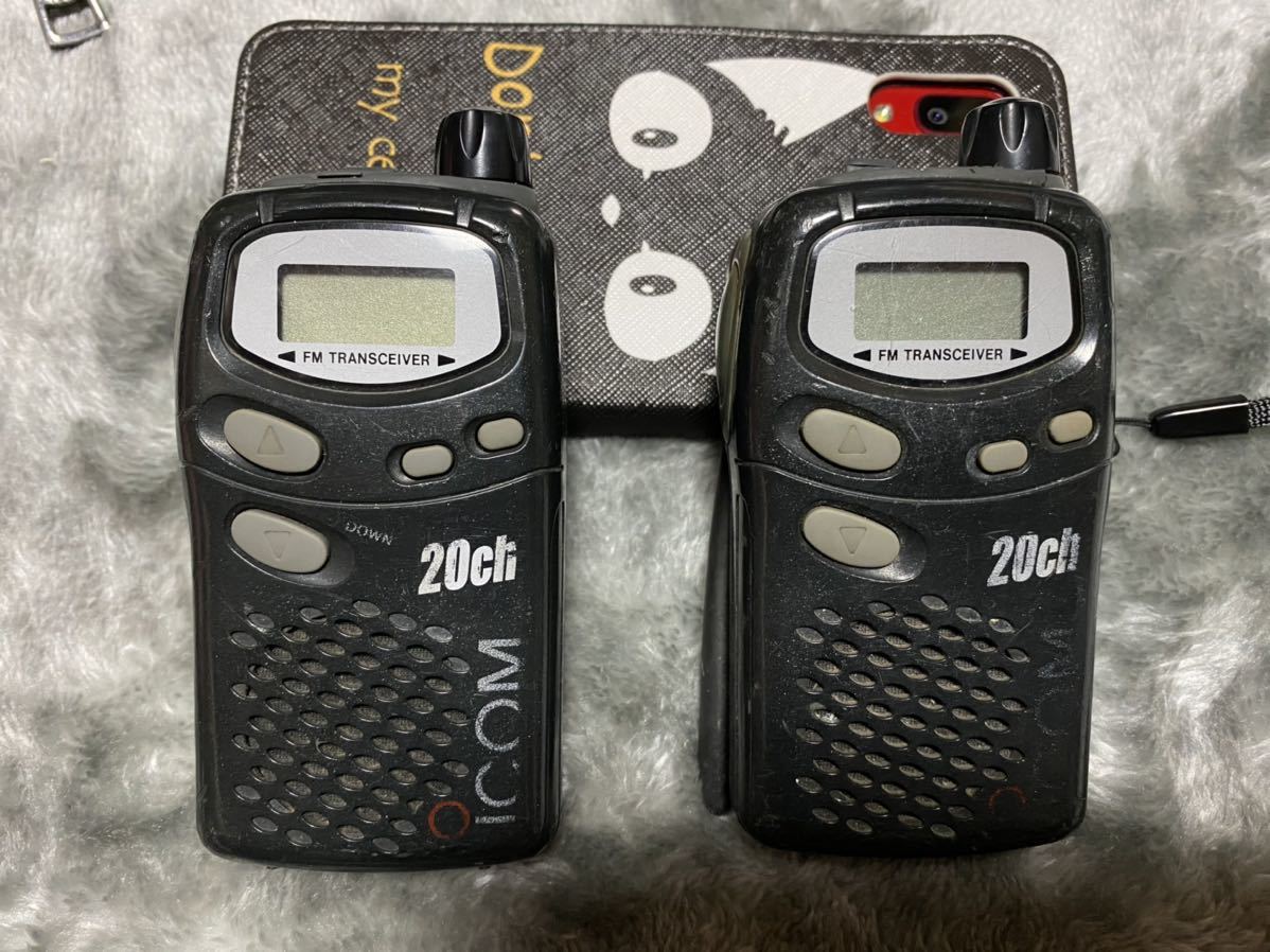 ICOM 特定小電力トランシーバー ic-4008w 2個セット