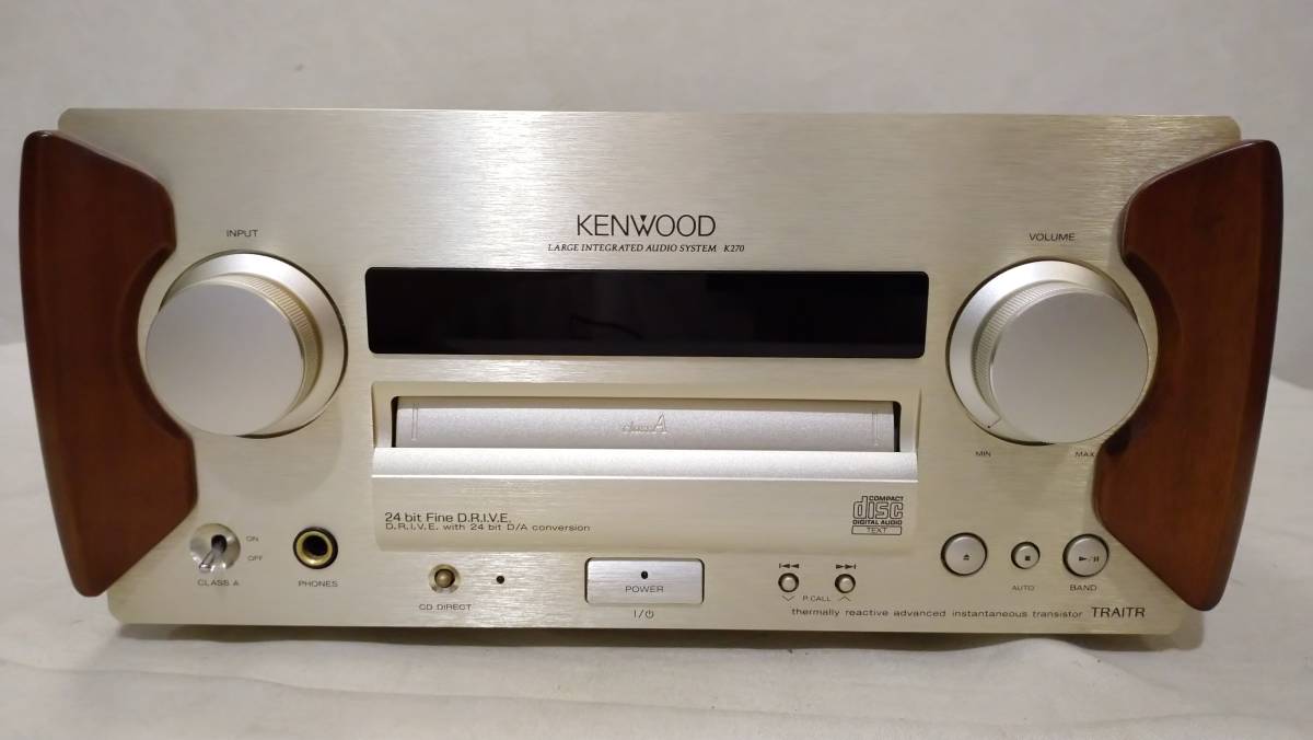 美品】KENWOOD U382BT Bluetooth対応 1DIN デッキ