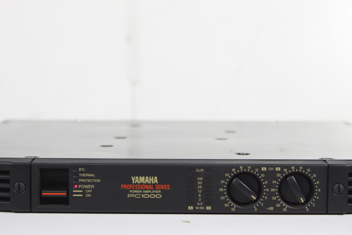 YAMAHA PC1000 2chパワーアンプ | VIVID Online Shop ○ YAMAHA PC1000