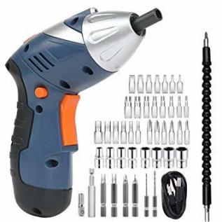 QAG720w ★◇ BWOture 電動ドライバーV5-RFセット コードレス 充電式 1300mAh フレキシブルシャフト付_1