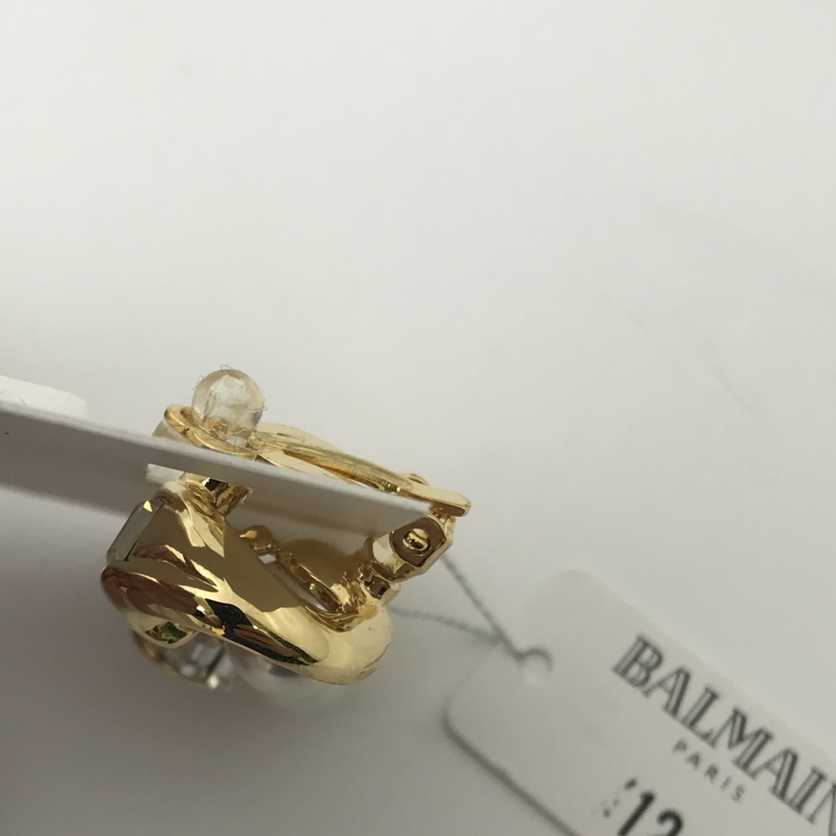 未使用BALMAIN/バルマン パールイヤリング2点 & ネックレスのセット 