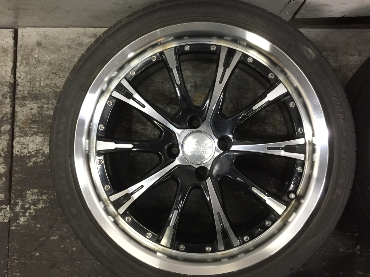 アルミホイール クリフクライム 7J+30 PCD100 4穴 215/40R17 クリフ 