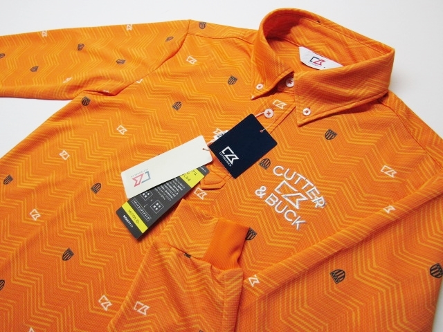 大人気，爆買い 高品質 CUTTER&BUCK.10890.MOTION3D吸水/速乾ボタンダウン長袖シャツ L オレンジ/(カッター＆バック)｜売買されたオークション情報、yahooの商品情報をアーカイブ公開 - オークファン シャツ