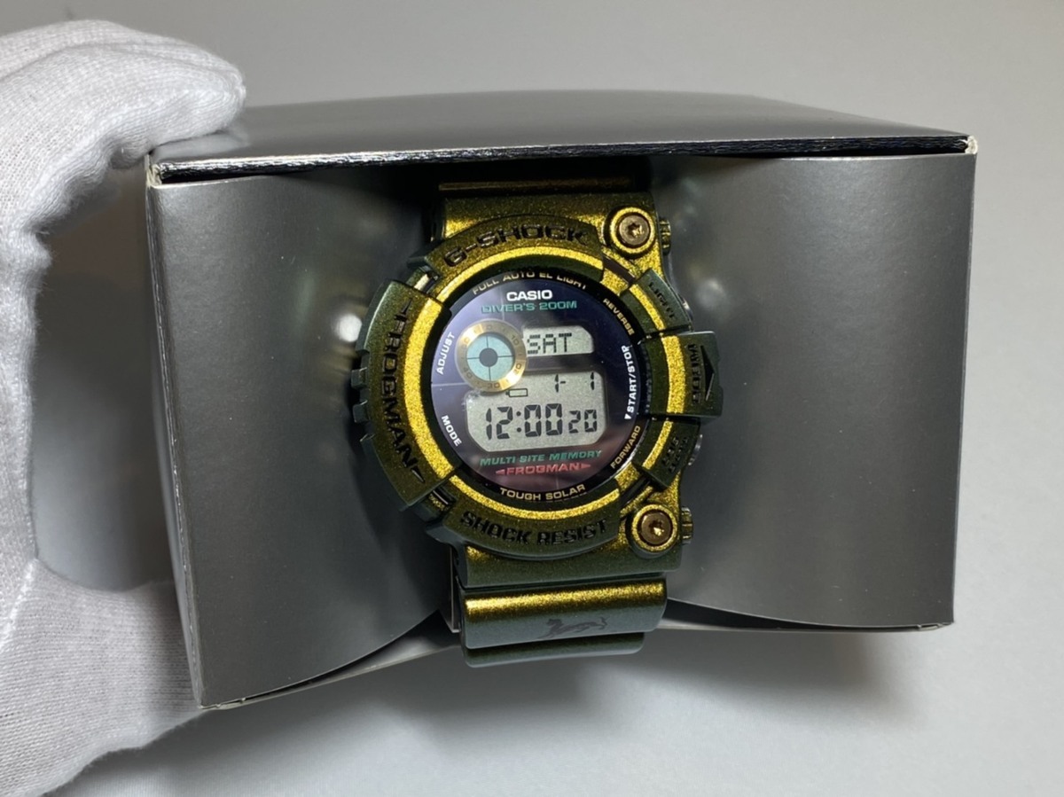 1円～】G-SHOCK ジーショック CASIO カシオ GW-200GM-9JF フロッグマン 