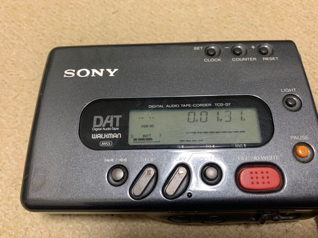 TCD-D7 DAT Sony Walkman Recorder Digital Audio Tape with New Just