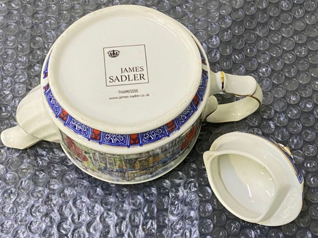 サ3972M☆英国 JAMES SADLER ジェームズサドラー ティーポット 【公式