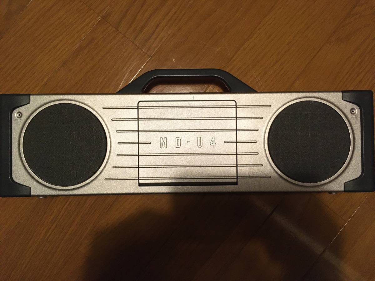 訳あり SANYO ポータブルMDシステム SANYO - MDG-U4T(S) MD サンヨー Yahoo!オークション 通電確認済み